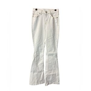 Ban.Jara | Women's beige Flared Jeans
